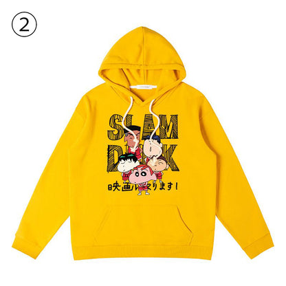 存在感抜群 トレンドアイテム  個性的なデザイン カジュアル プリント 3色 2種選択可 パーカー -A1487