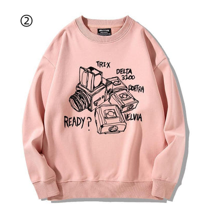 【裹起毛】合わせやすい 売れ切れ必至　カジュアル  スウェット-A2068