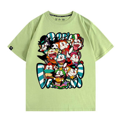 絶対欲しい  軽くて涼しくて可愛い！ 肌触り抜群 カジュアル プリント 全8色 半袖 Tシャツ -A1505