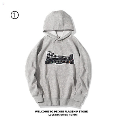 着心地良い　今季も大流行 売れ切れ必至　カジュアル  パーカー-A2061