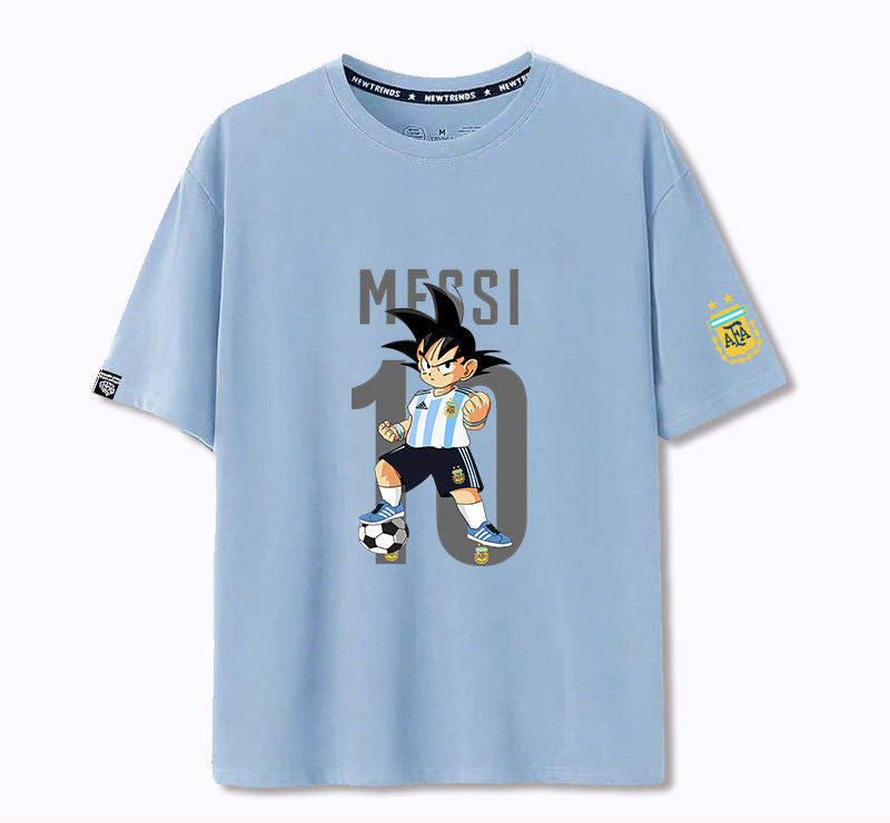 着回し力抜群  個性派 プリント 半袖Tシャツ 全6色-A916