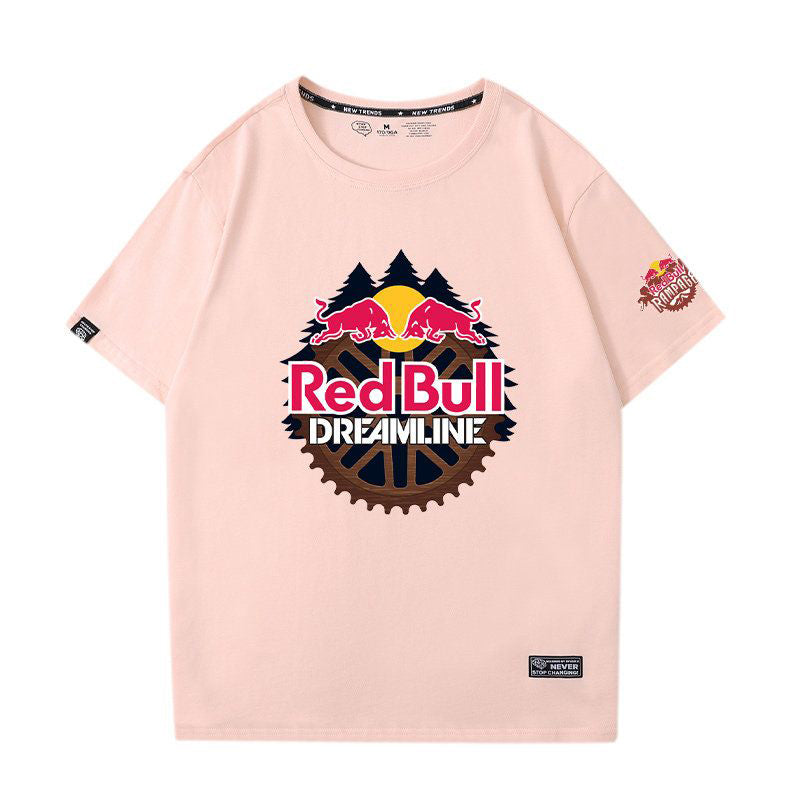 【半額セール】おすすめ カジュアル シンプル プリント 半袖Tシャツ 全3色-A805