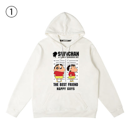 快適トップス デザイン性抜群  カジュアル プリント 3色 5種選択可 パーカー -A1486