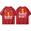 大活躍 海外トレンド10色選べる レーシングスーツ半袖Tシャツ -A704