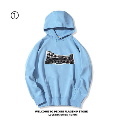 着心地良い　今季も大流行 売れ切れ必至　カジュアル  パーカー-A2061