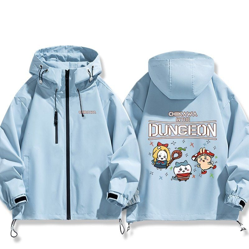 安定感抜群 撥水加工 全3色マウンテンパーカー -A1784