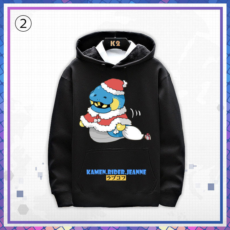 超人気 シンプルだけど一癖あるコーデ カジュアル プリント パーカー 6色 2種選択可-A1537