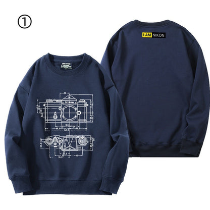 【ランキングNO.5】【裹起毛】優しい雰囲気 売れ切れ必至　カジュアル  スウェット-A2097