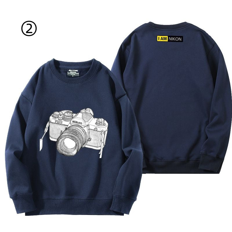 【ランキングNO.5】【裹起毛】優しい雰囲気 売れ切れ必至　カジュアル  スウェット-A2097