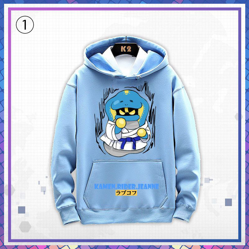 超人気 シンプルだけど一癖あるコーデ カジュアル プリント パーカー 6色 2種選択可-A1537