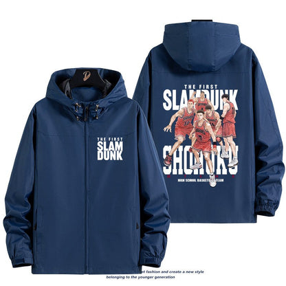 【人気ランキングNO.5】高級感撥水加工 全5色マウンテンパーカー-A1543