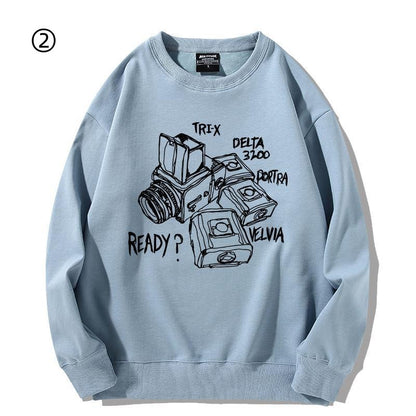 【裹起毛】合わせやすい 売れ切れ必至　カジュアル  スウェット-A2068