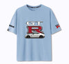 着回し力抜群  個性派 プリント 半袖Tシャツ 全6色-A899