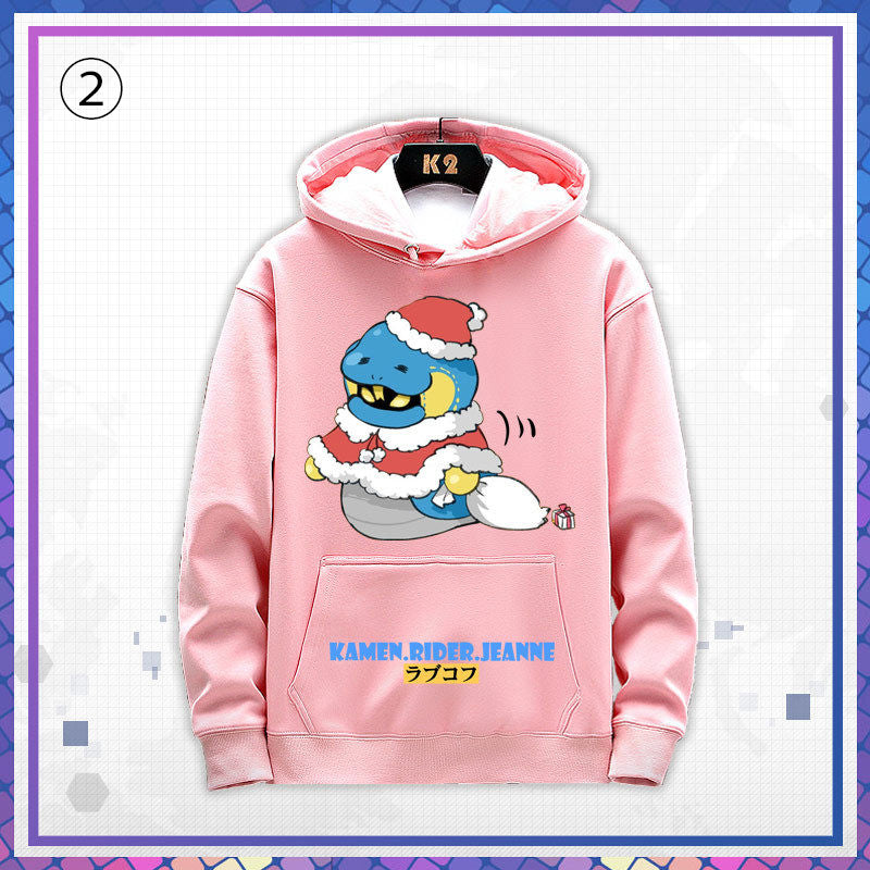 超人気 シンプルだけど一癖あるコーデ カジュアル プリント パーカー 6色 2種選択可-A1537