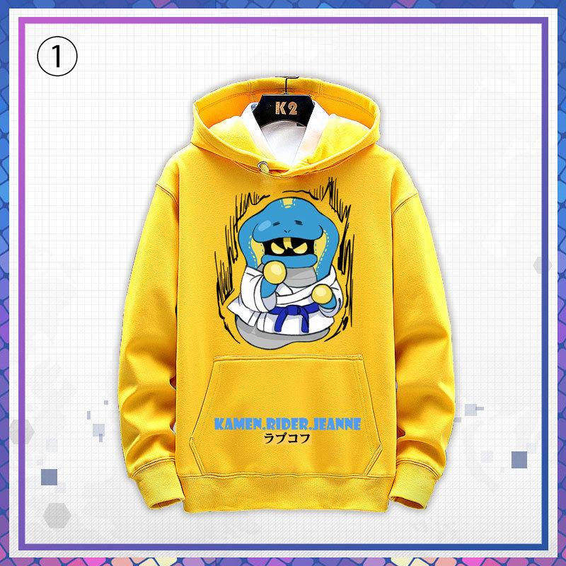 超人気 シンプルだけど一癖あるコーデ カジュアル プリント パーカー 6色 2種選択可-A1537