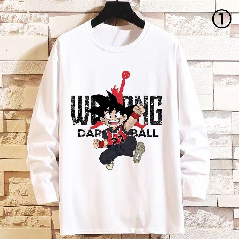 今季マストバイ ストリート系 カジュアル プリント ロンT 長袖 Tシャツ E-13017