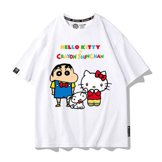 今季人気 男女兼用 カジュアル プリント Tシャツ F-13466
