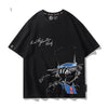 大注目 着瘦せ 大活躍 プリントロゴ 4色選択 Tシャツ E-13005
