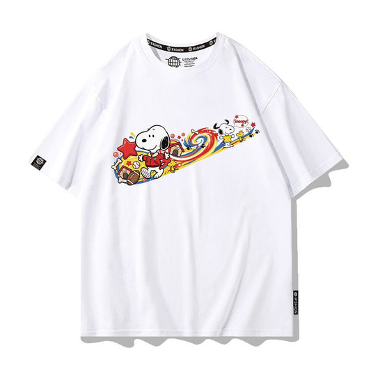 大流行新作 男女兼用 カジュアル プリント Tシャツ F-13468