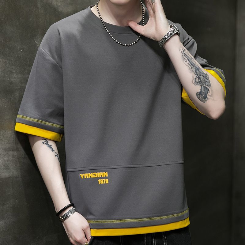 男女兼用 上質 カジュアル Tシャツ & ショーツ セットアップ E-80003