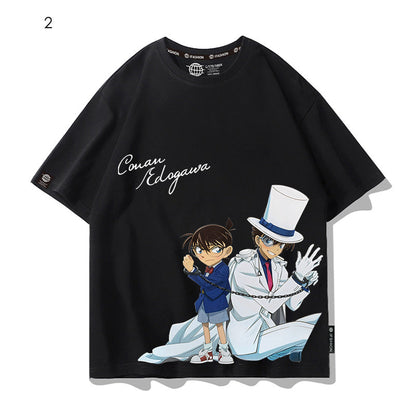 大注目 着瘦せ 大活躍 プリントロゴ 4色選択 Tシャツ E-13005