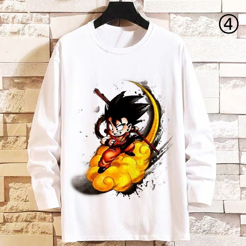 今季マストバイ ストリート系 カジュアル プリント ロンT 長袖 Tシャツ E-13017