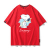 人気上昇中 男女兼用 カジュアル プリント Tシャツ F-13470