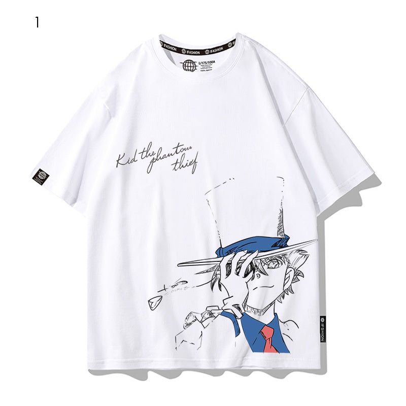 大注目 着瘦せ 大活躍 プリントロゴ 4色選択 Tシャツ E-13005