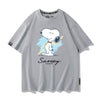 人気上昇中 男女兼用 カジュアル プリント Tシャツ F-13470