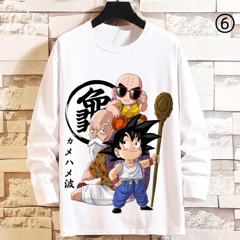 今季マストバイ ストリート系 カジュアル プリント ロンT 長袖 Tシャツ E-13017