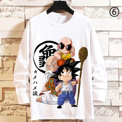 今季マストバイ ストリート系 カジュアル プリント ロンT 長袖 Tシャツ E-13017