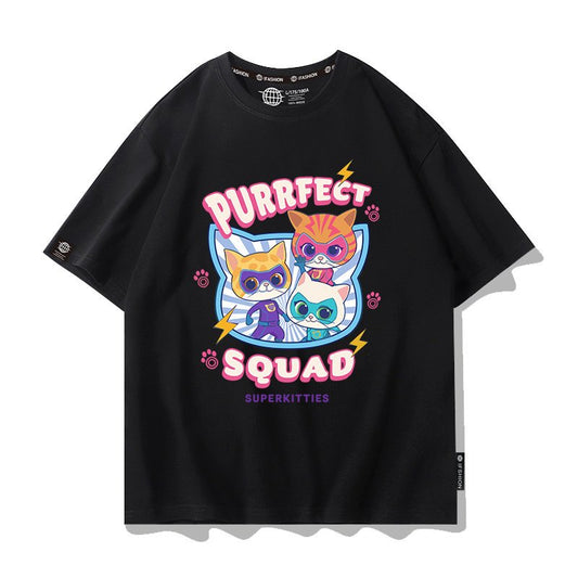 男女兼用 新作 カジュアル プリント Tシャツ F-13467