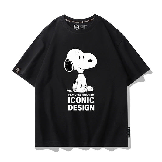 人気上昇中 男女兼用 カジュアル プリント Tシャツ F-13469
