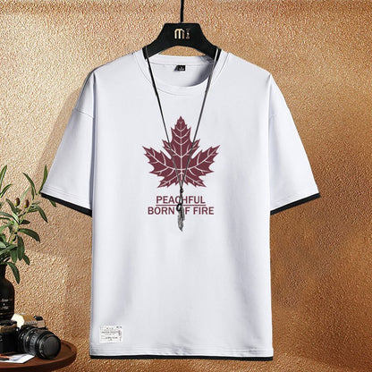デザイン性抜群 カジュアル Tシャツ & ショーツ セットアップ E-80068