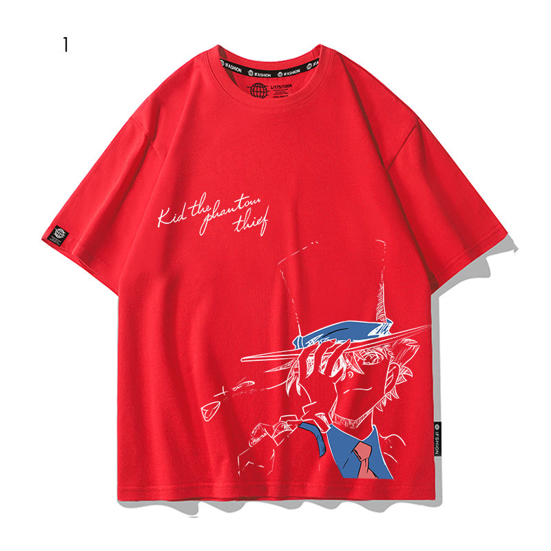 大注目 着瘦せ 大活躍 プリントロゴ 4色選択 Tシャツ E-13005