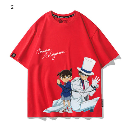 大注目 着瘦せ 大活躍 プリントロゴ 4色選択 Tシャツ E-13005