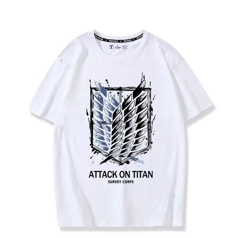 男女兼用 ファッション シンプル 半袖 Tシャツ E-13337
