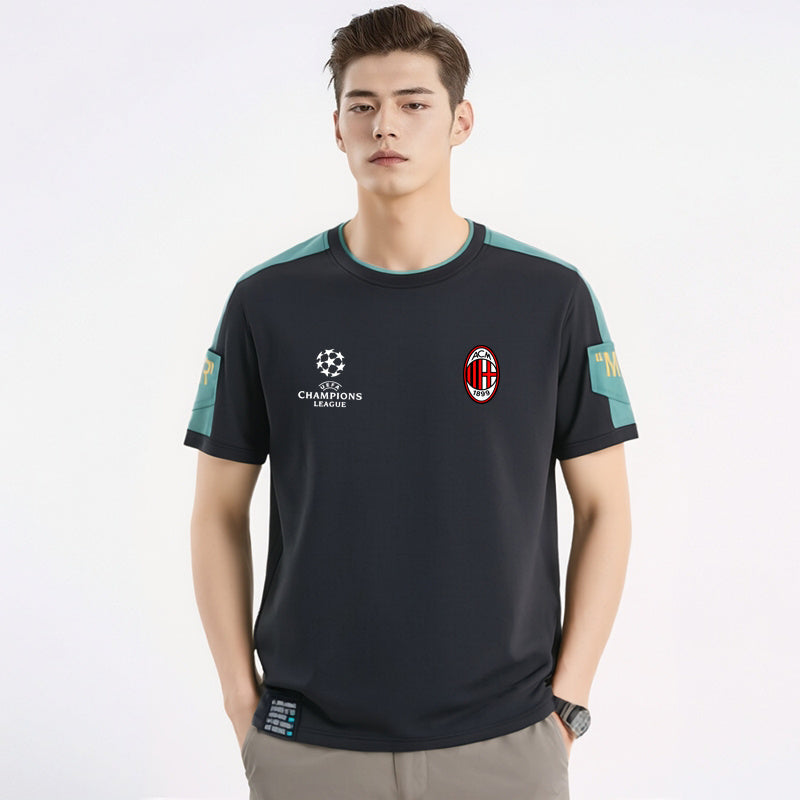 男女兼用 シンプル スポーツ 肌触りの良い Tシャツ E-13254