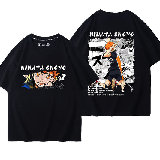 男女兼用 シンプル カジュアル 半袖 Tシャツ E-13327