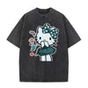 早い者勝ち 体型カバー プリント Tシャツ E-13481