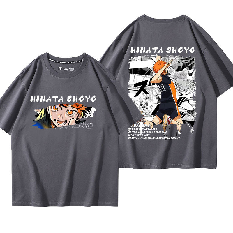 男女兼用 シンプル カジュアル 半袖 Tシャツ E-13327