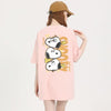 大人可愛い プリント ファッショ 半袖 Tシャツ E-13454