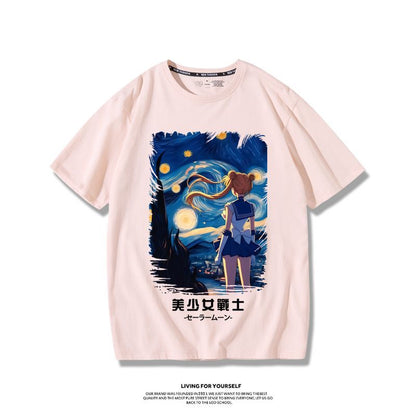 今季も大流行 質感のいい 着回し力抜群 カジュアル 半袖 TシャツE-13052