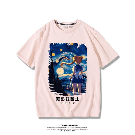 今季も大流行 質感のいい 着回し力抜群 カジュアル 半袖 TシャツE-13052
