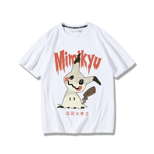 男女兼用 プリント カジュアル 半袖 Tシャツ F-13595