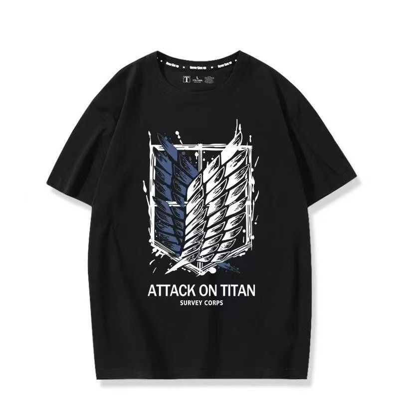 男女兼用 ファッション シンプル 半袖 Tシャツ E-13337
