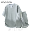 高品質 カジュアル Tシャツ & ショーツ セットアップ E-80067