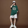 売れ筋 ゆったり Tシャツ & ショーツ セットアップ E-80109