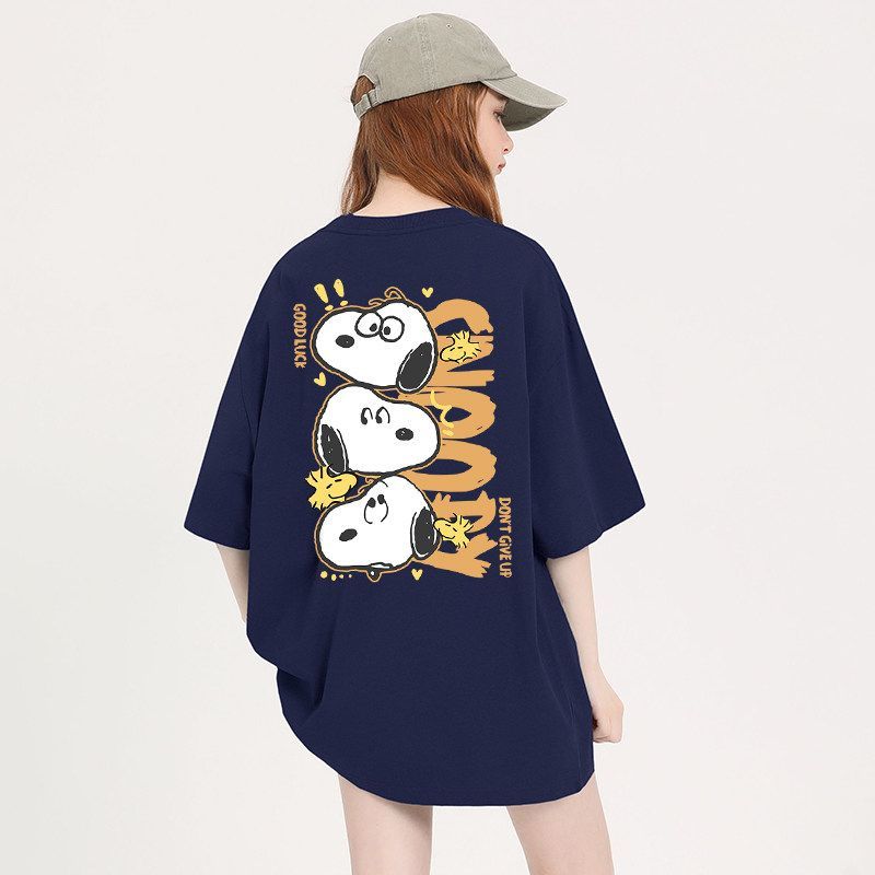 大人可愛い プリント ファッショ 半袖 Tシャツ E-13454