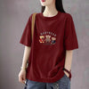 早い者勝ち プリント 肌触りよい Tシャツ E-80097